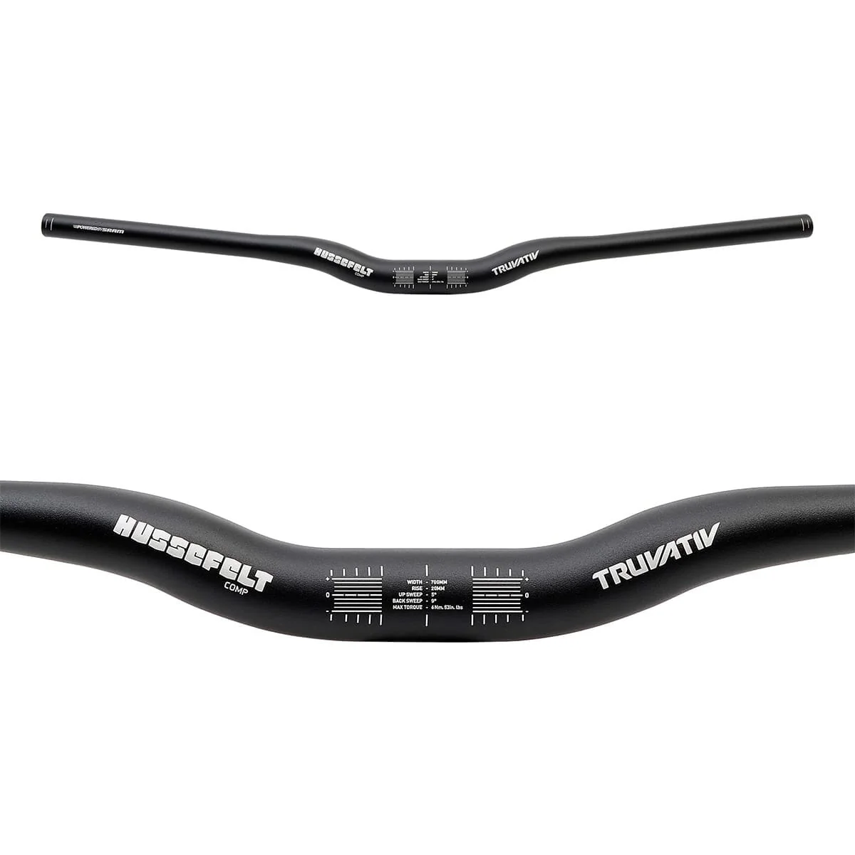Wieszak TRUVATIV HUSSEFELT COMP Rise 20mm 700mm czarny - Image 2