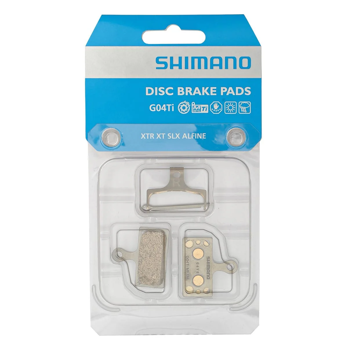 Wkładki metalowe SHIMANO G04TI - Image 3