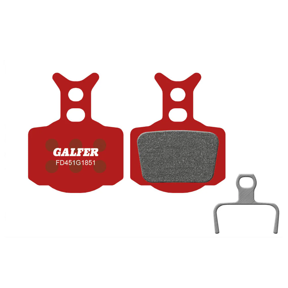 Wkładki półmetaliczne GALFER ADVANCED Formula Cura / Mega / The One / R0 / R1 / RX / RR1 / T1 / C1