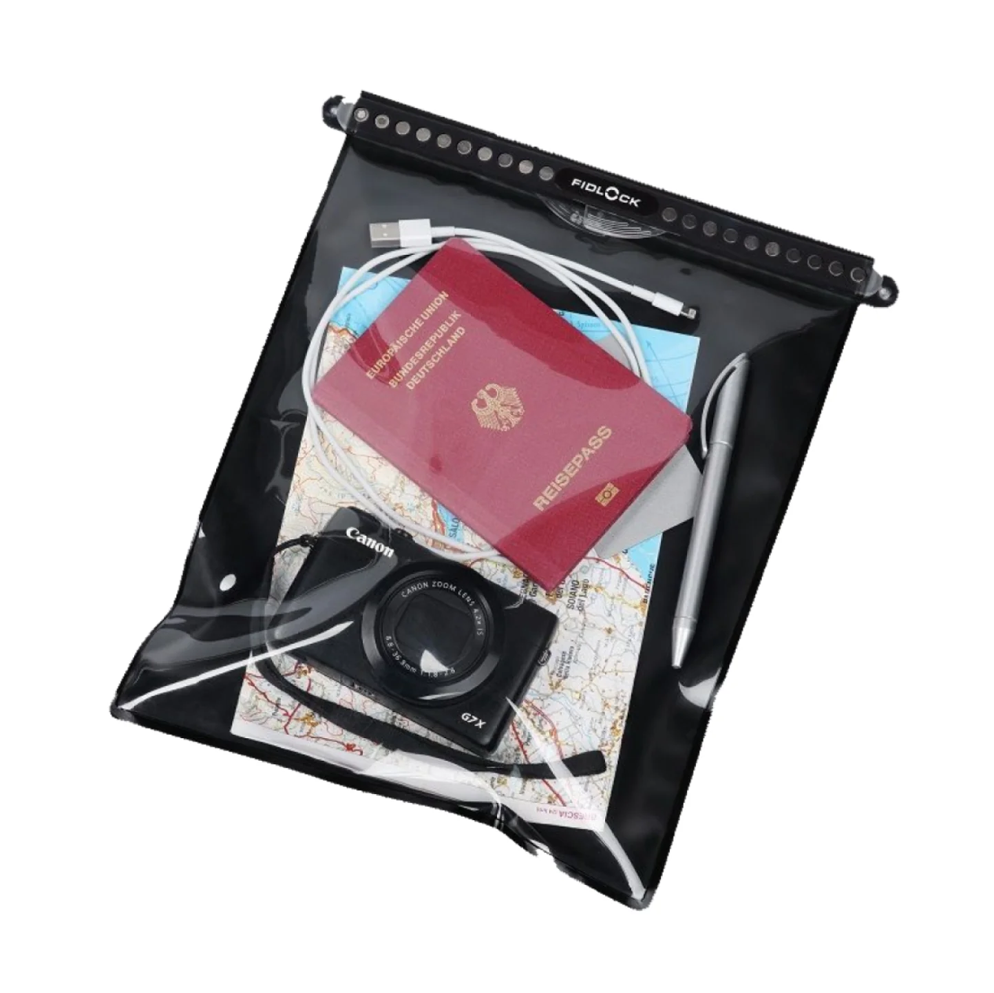 Wodoodporna torba FIDLOCK DRY BAG 260 czarna