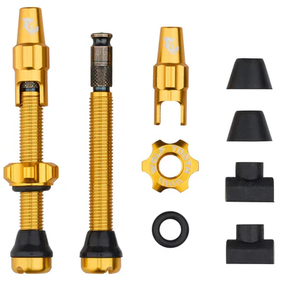 Zestaw 2 zaworów bezdętkowych WOLF TOOTH CLIK VALVE Gold