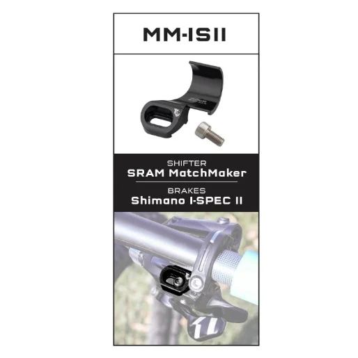 WOLF TOOTH ShiftMount MM-ISII Adapter montażowy przerzutki SRAM MatchMaker X > Hamulec Shimano I-SPEC II - Image 2
