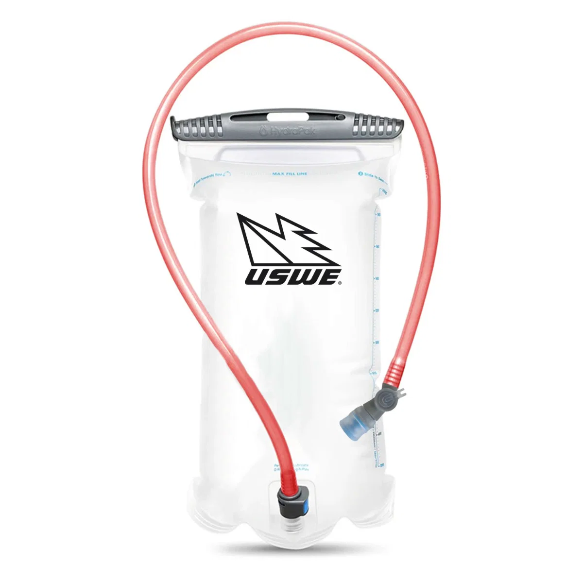Worek nawadniający USWE MTB HYDRO 3 L czarny/czerwony - Image 5