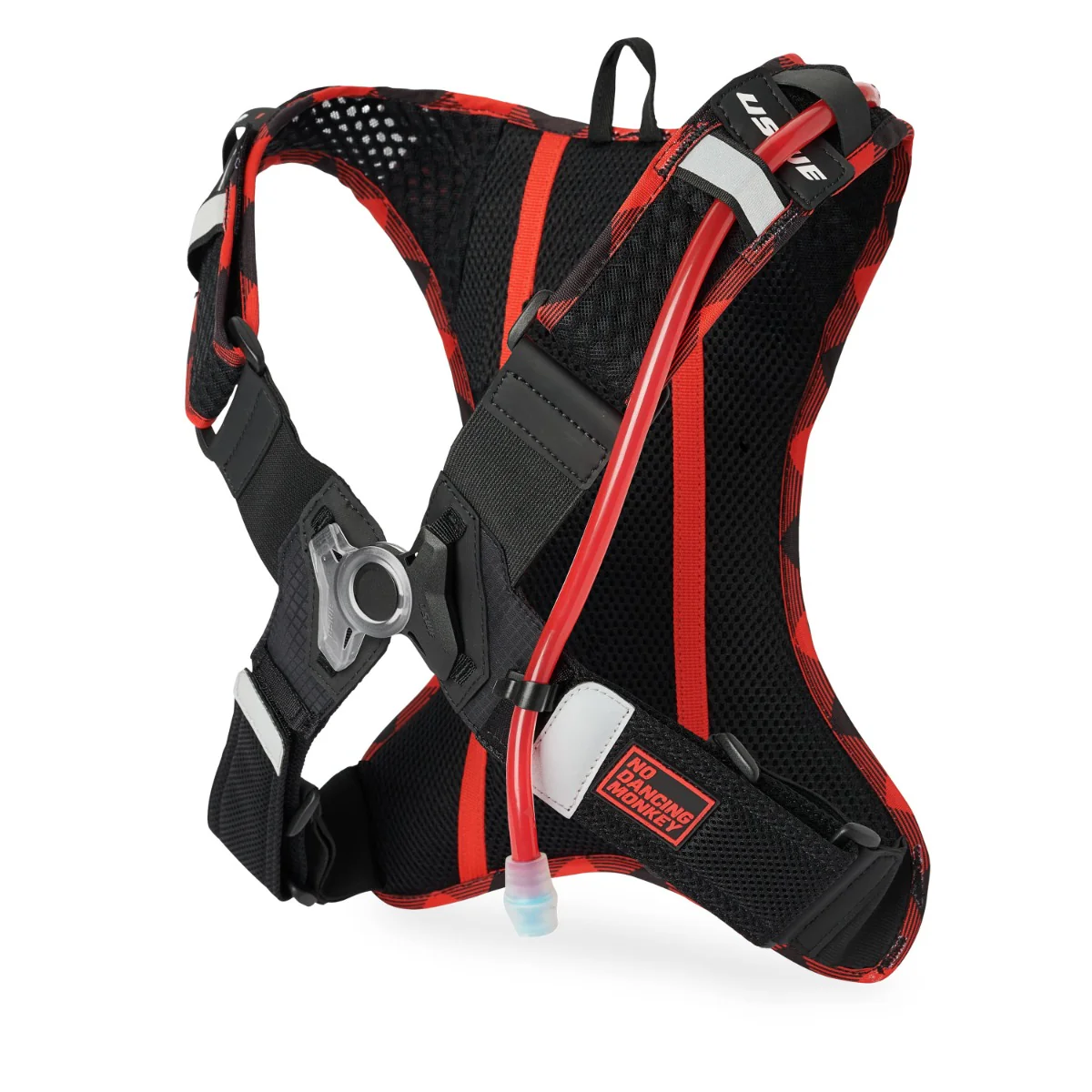 USWE OUTLANDER XC 2 L Flanelowy worek hydracyjny czerwony/czarny - Image 2
