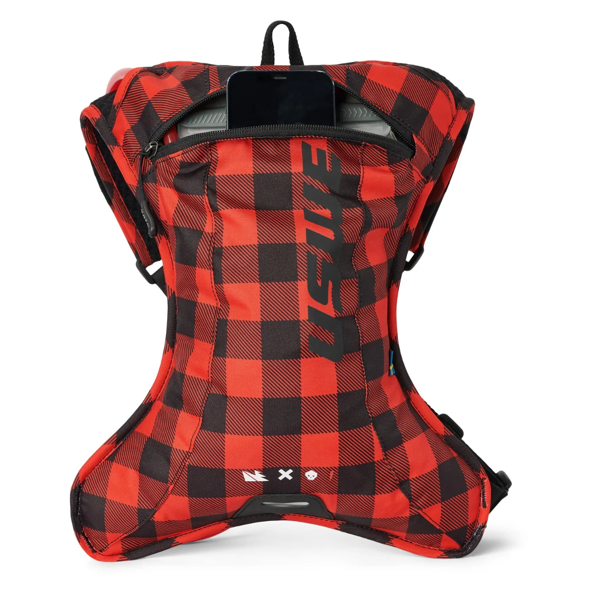 USWE OUTLANDER XC 2 L Flanelowy worek hydracyjny czerwony/czarny - Image 3