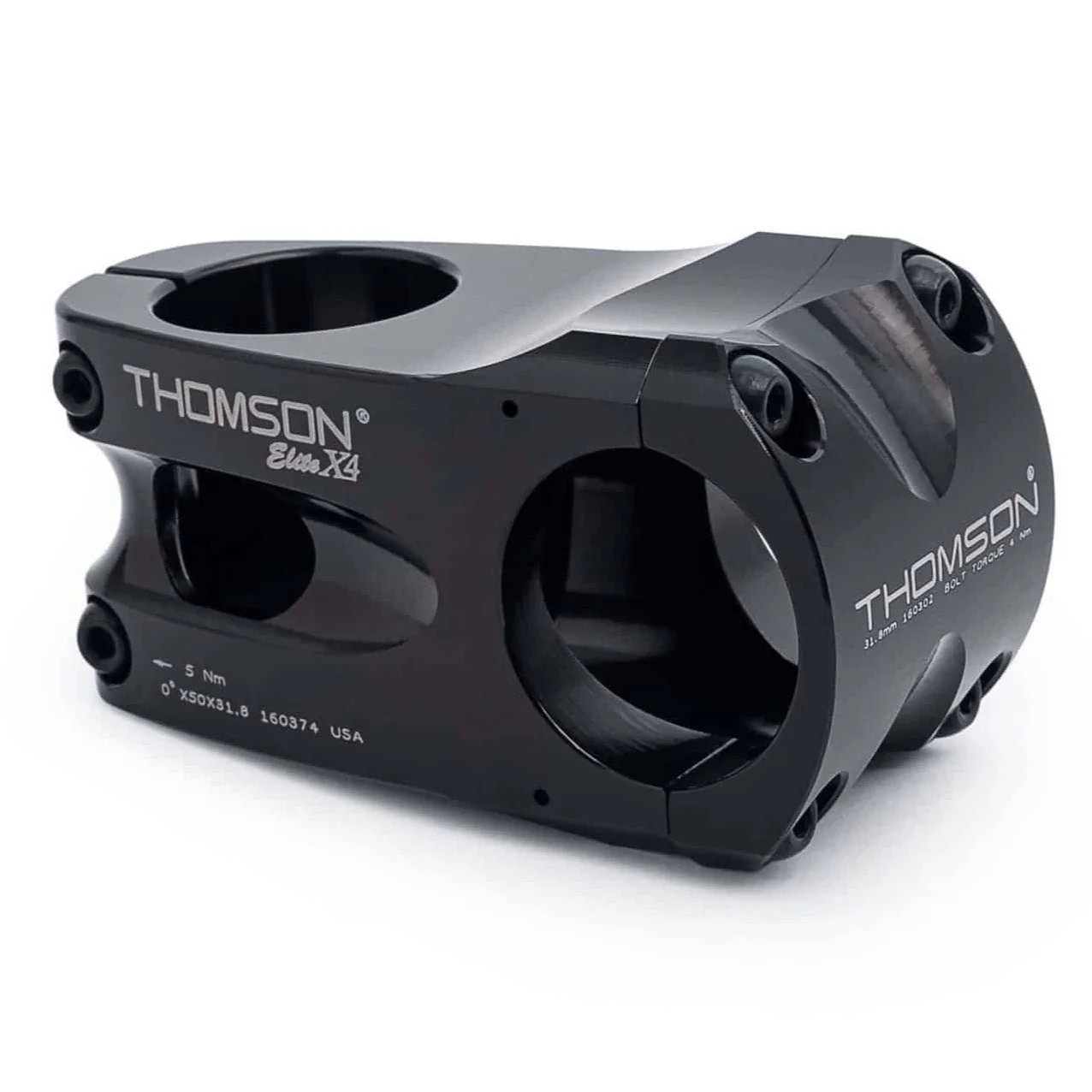 Wspornik THOMSON ELITE X4 0° czarny