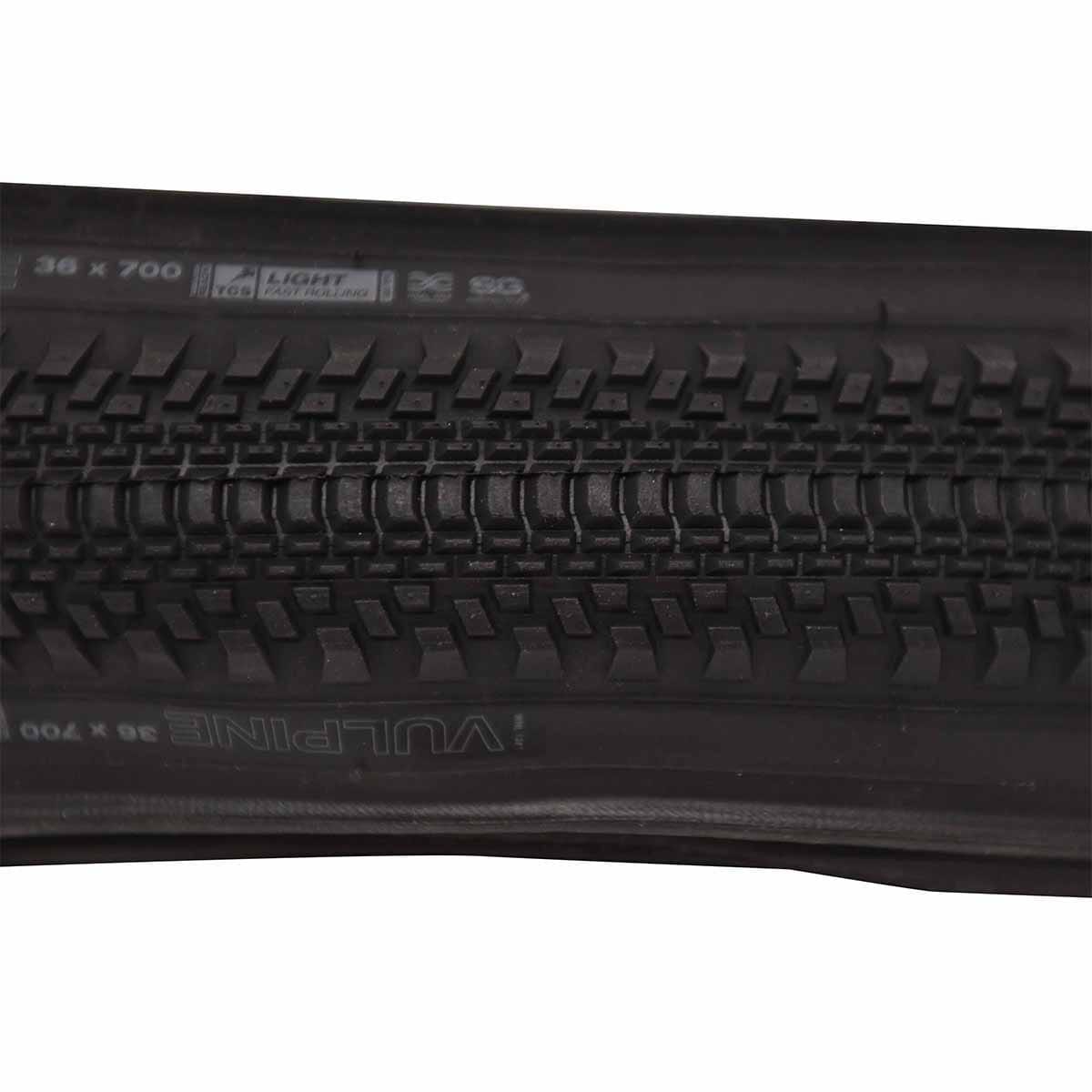 Opona WTB VULPINE TCS LIGHT FAST ROLLING DUAL DNA SG2 120tpi 700x36c Tubeless Ready czarna - Image 2