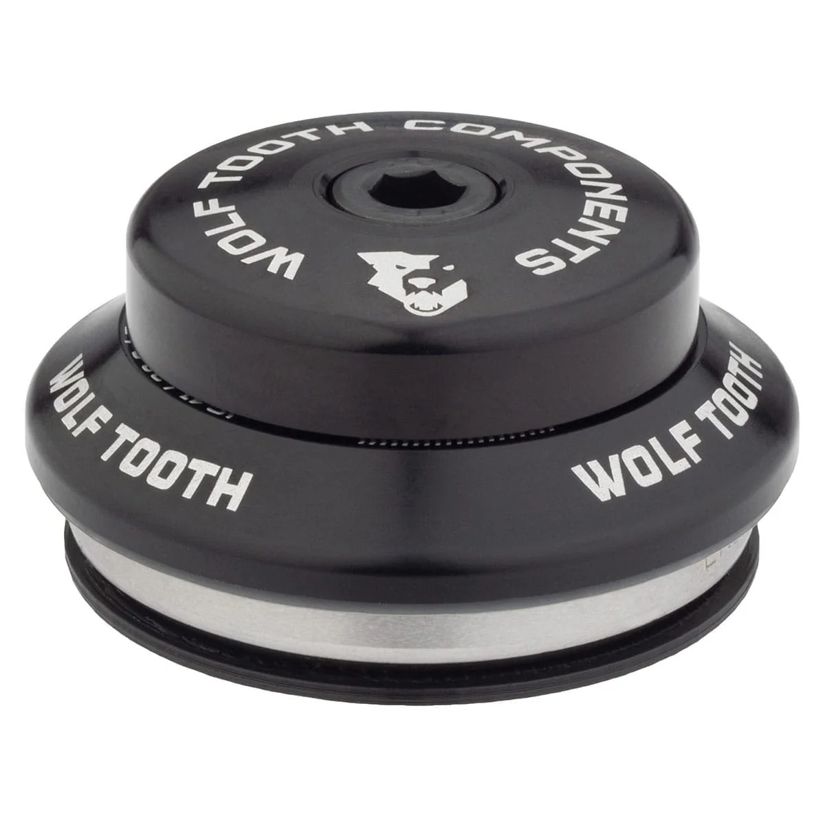 Wysoki kielich do zintegrowanego zestawu słuchawkowego WOLF TOOTH PREMIUM 1"1/8 IS42 Stack 7mm Czarny