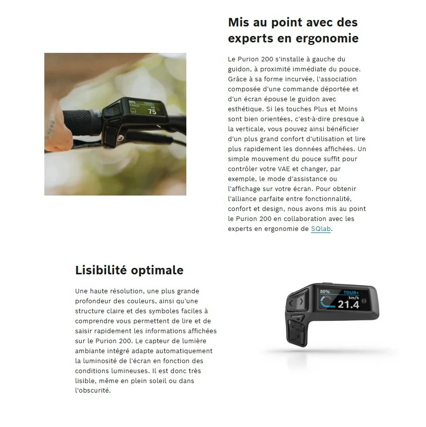 Ekran BOSCH PURION 200 - Image 6