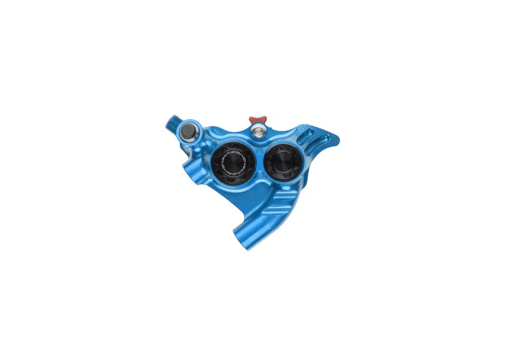 Zacisk hamulcowy HOPE RX4+ SL FM 34mm (+20) 4 tłoczki DOT Blue