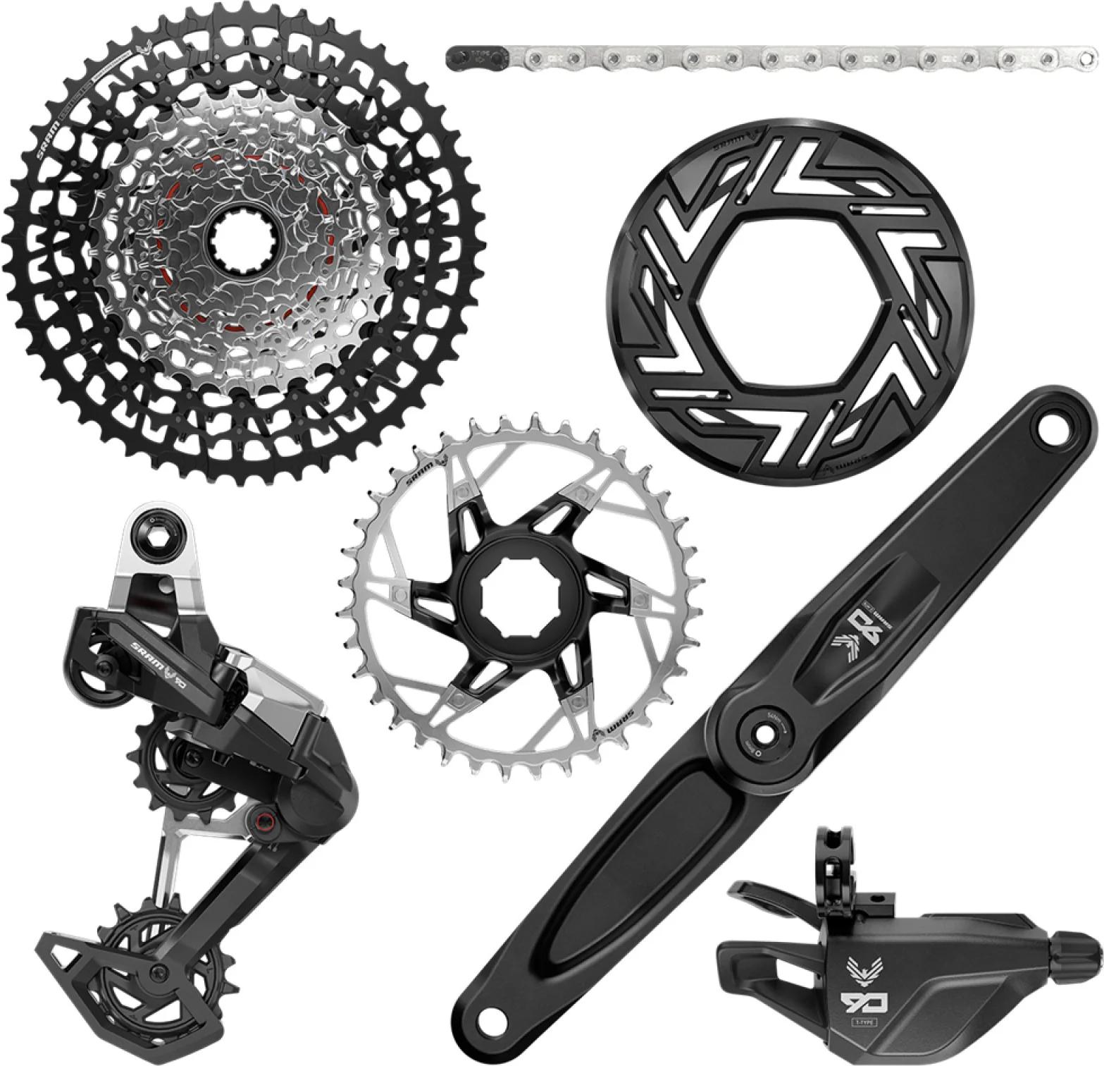 Zasilacz SRAM EAGLE 90 T-TYPE 12V 36T VAE do silnika BROSE/SRAM