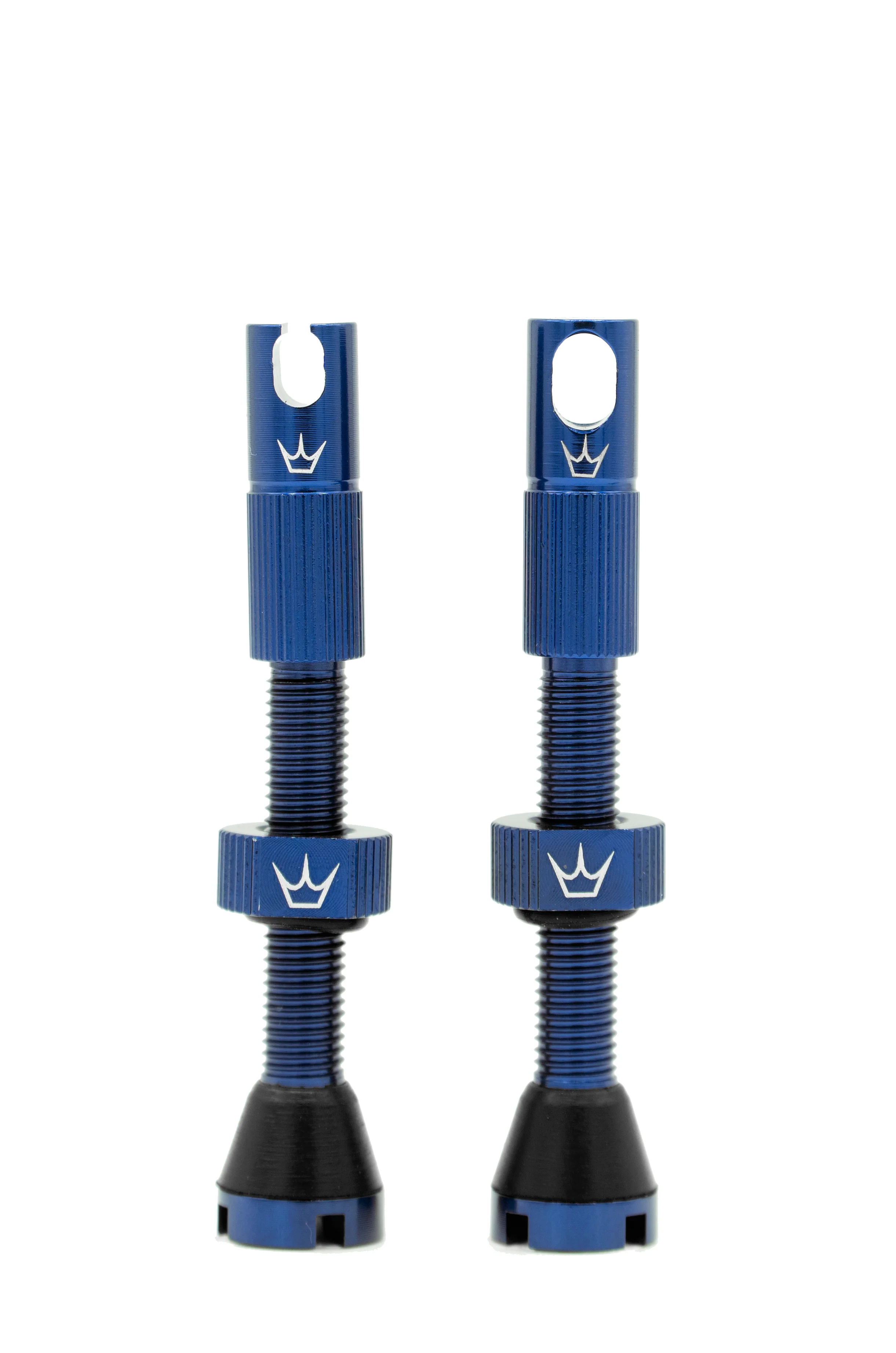 PEATY'S x Chris King MK2 Presta 60 mm Zawory bezdętkowe (x2) Niebieski