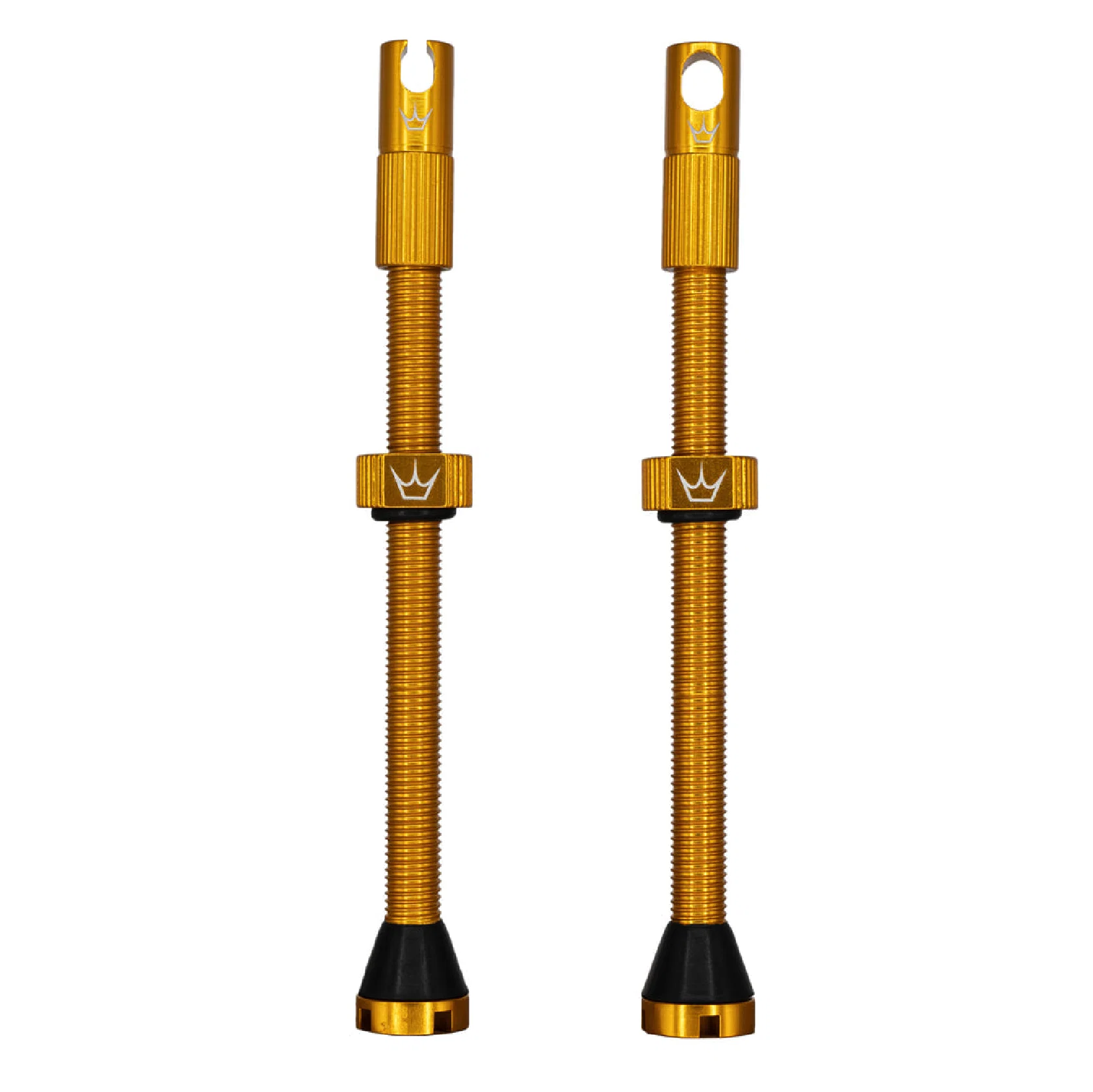 Zawory bezdętkowe PEATY'S x Chris King MK2 Presta 80 mm (x2) Gold