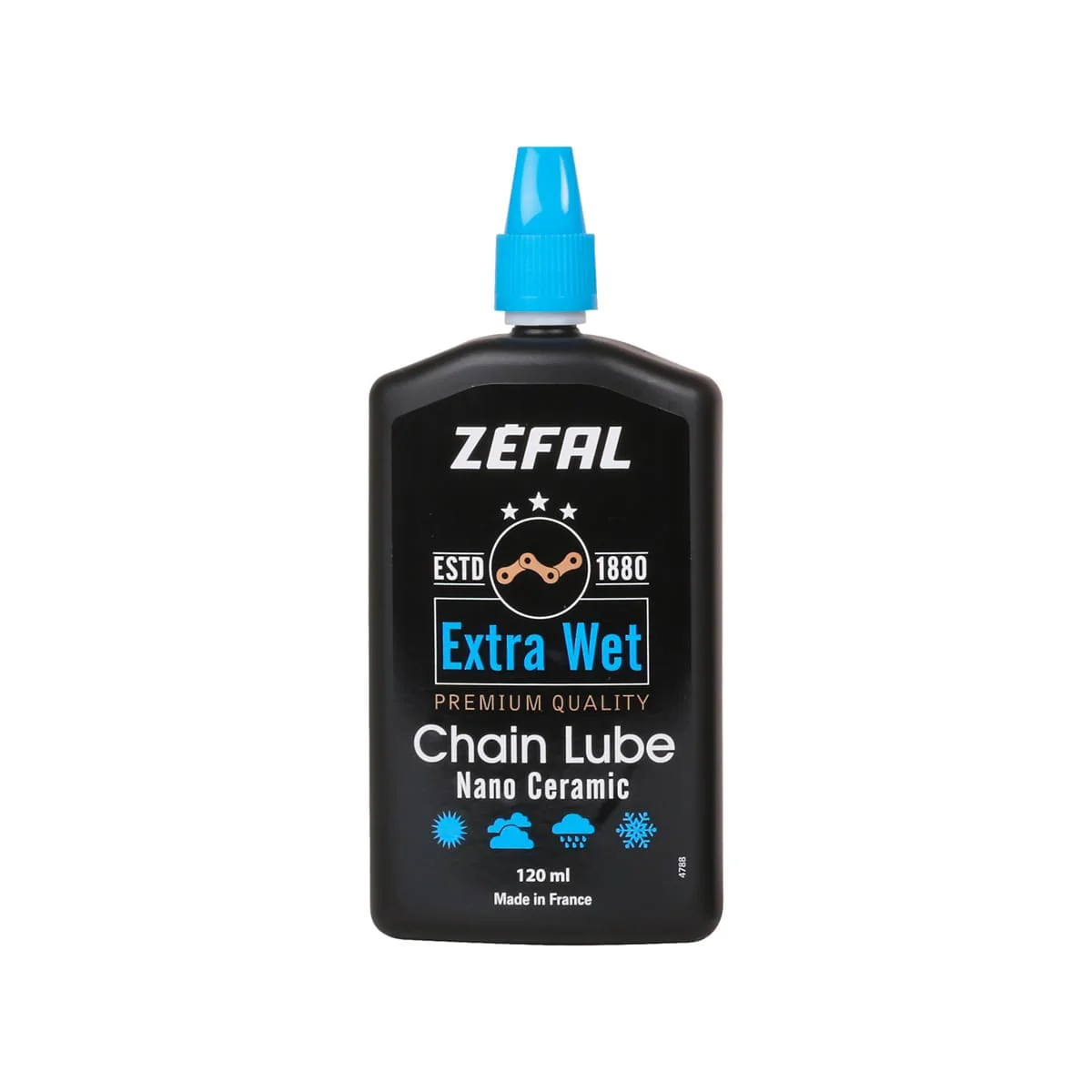 ZEFAL EXTRA WET LUBE Ceramiczny smar do łańcuchów - Wszystkie warunki (120 ml)