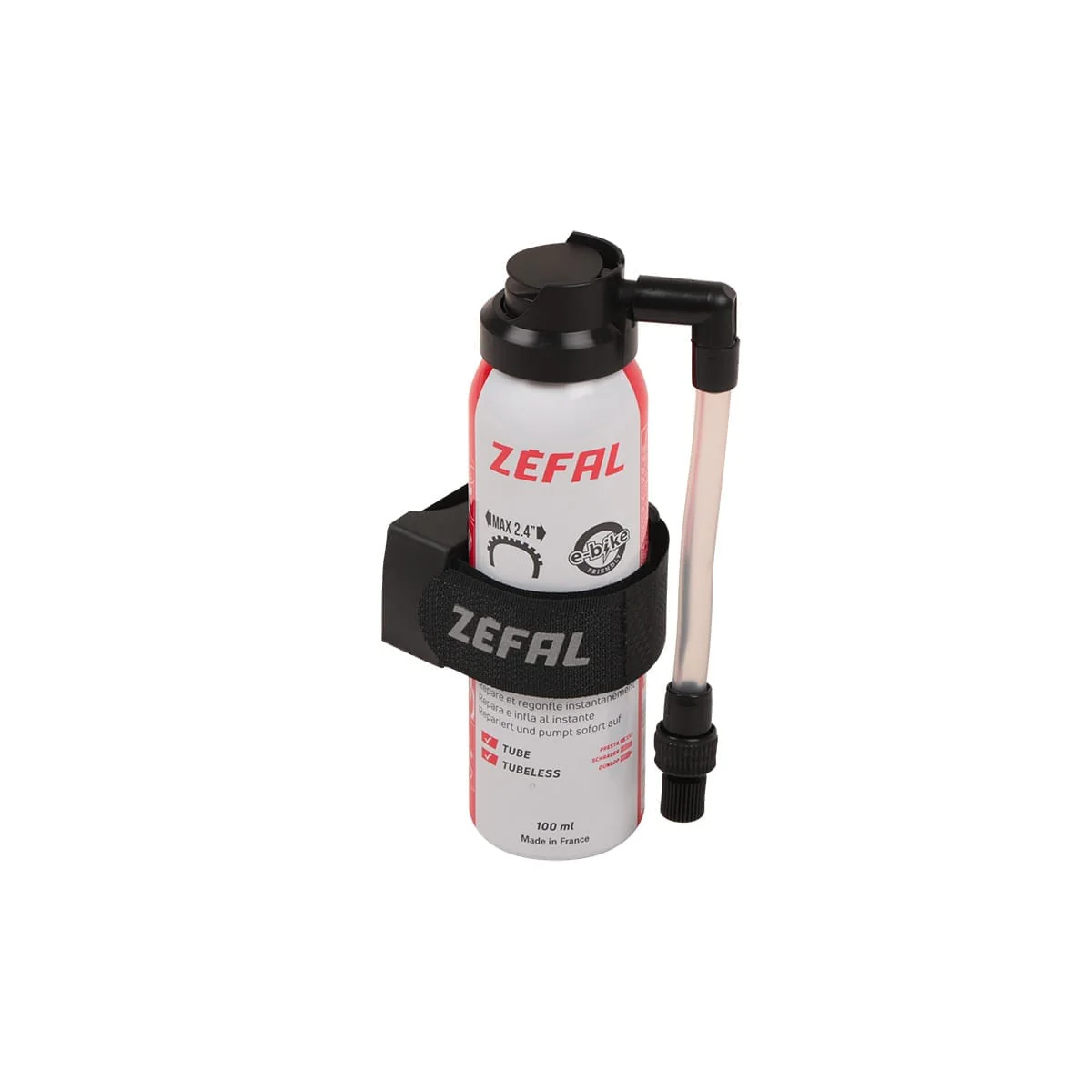 ZEFAL REPAIR Spray naprawczy po przebiciu (100 ml. 2,2") + wspornik ramy - Image 3
