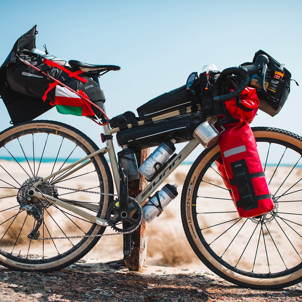 ZEFAL Z ADVENTURE FORK Torba i podpórka 6 L Czerwony - Image 11