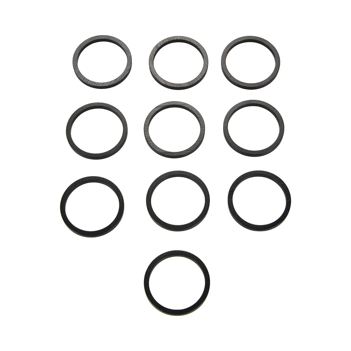 Zestaw 10 przekładek kierowniczych DEDA 1 1/8" z aluminium o wysokości 3 mm - Image 2