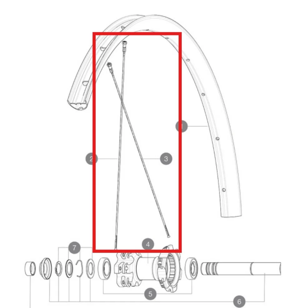 Zestaw 12 szprych MAVIC CROSSMAX LIGHT 29'' 294mm Ar
