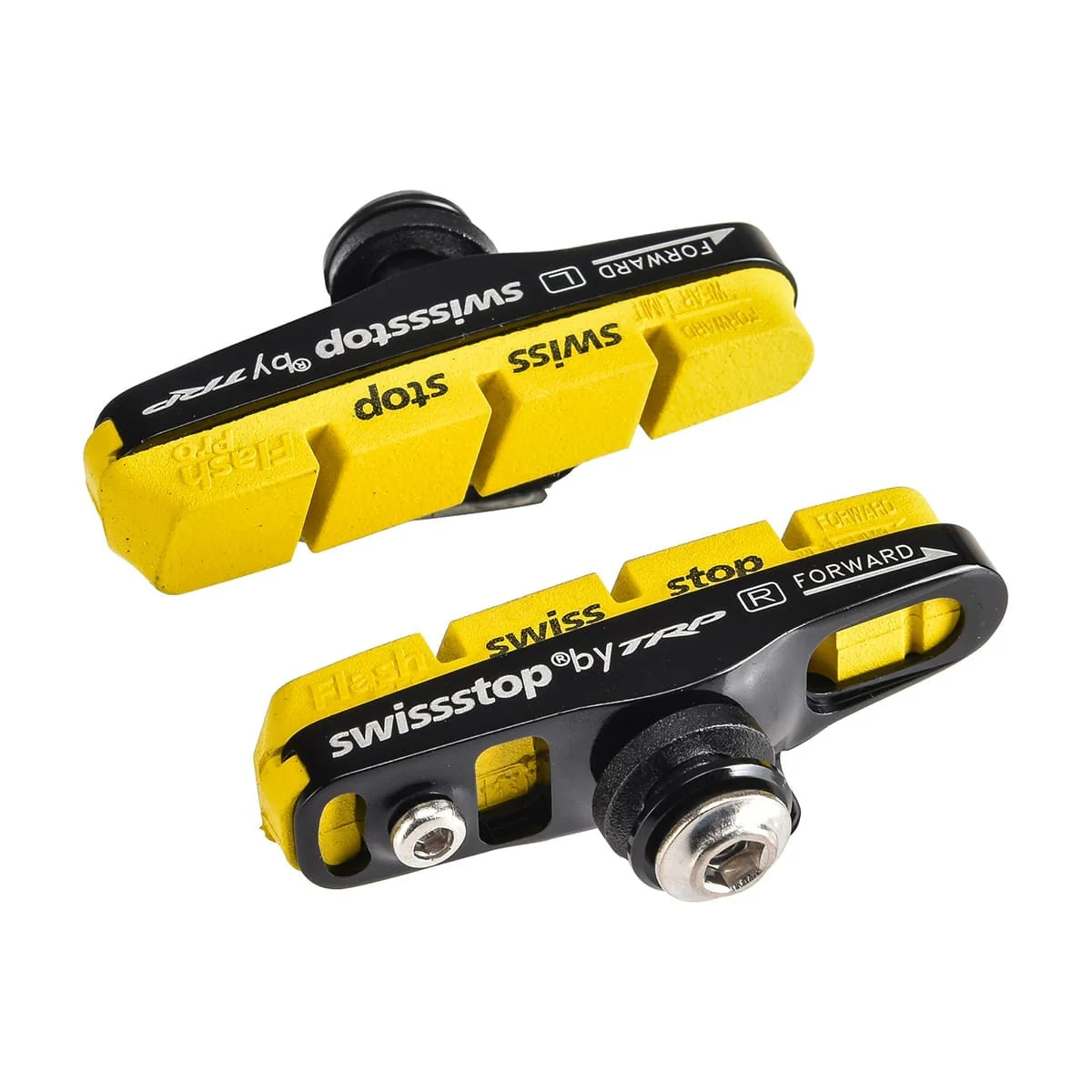 Zestaw 2 aluminiowych uchwytów na rolki SWISS STOP FLASH PRO