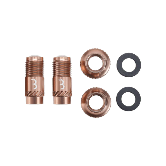 Końcówki zaworów BBB CORE CAP Bronze (x2) - Image 2