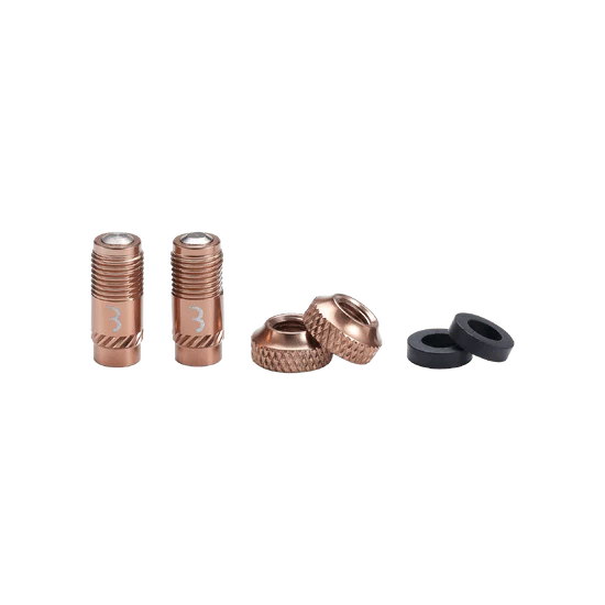 Końcówki zaworów BBB CORE CAP Bronze (x2) - Image 3