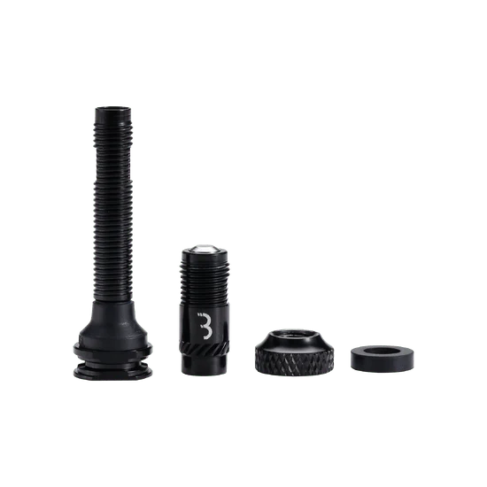 Zawory BBB CORE CAP czarne (x2) - Image 2