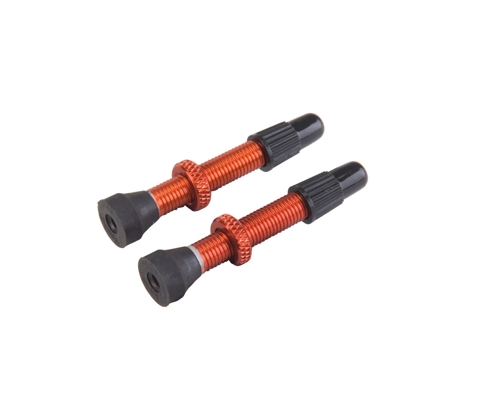 Zestaw 2 zaworów VAR Presta Aluminium 35 mm Pomarańczowy