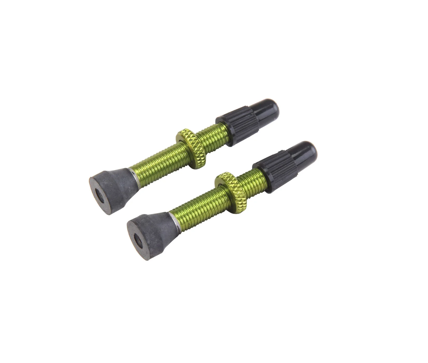 Zestaw 2 zaworów VAR Presta Aluminium 35 mm Zielony
