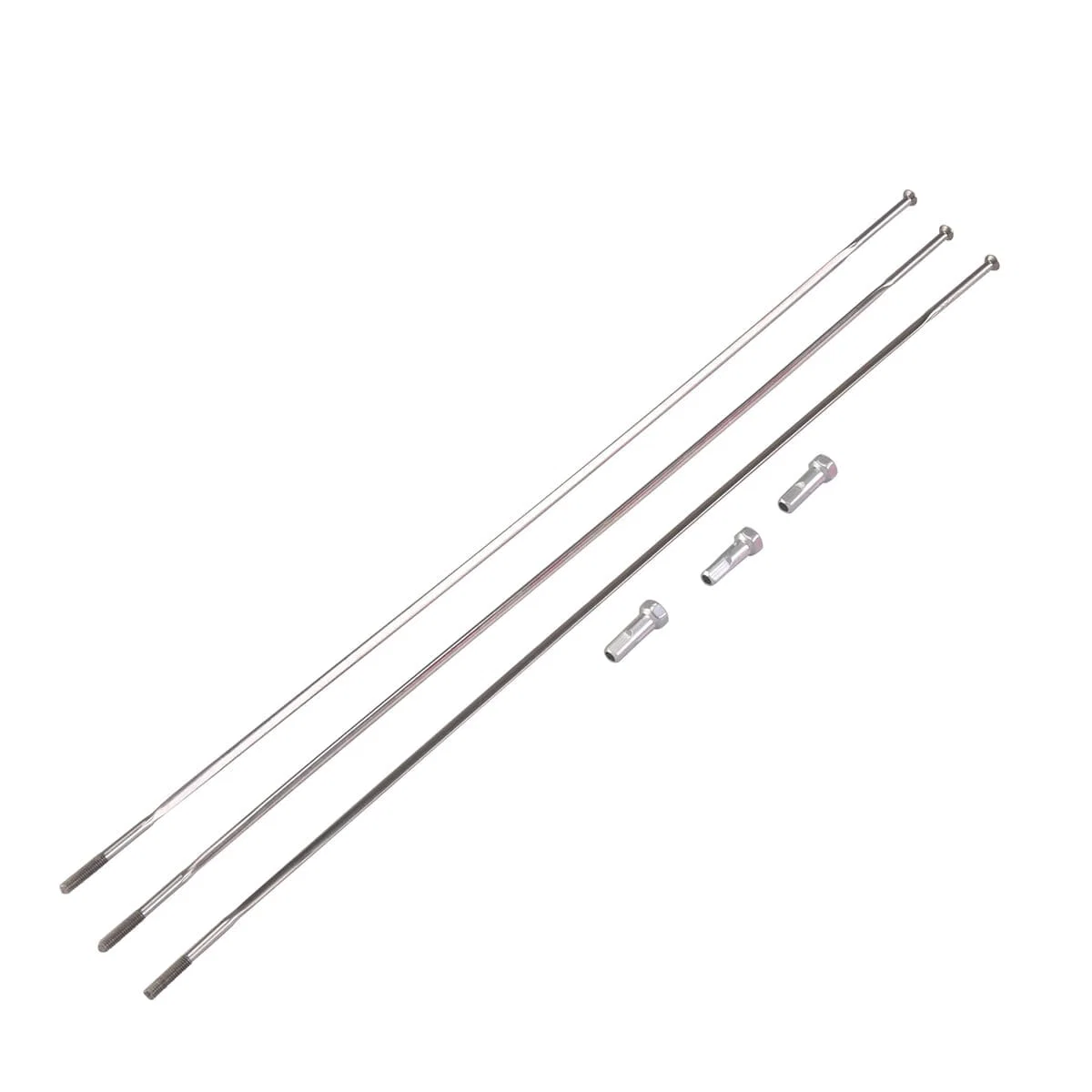 Zestaw 3 prostych szprych ZIPP 202/303 Silver 260 mm