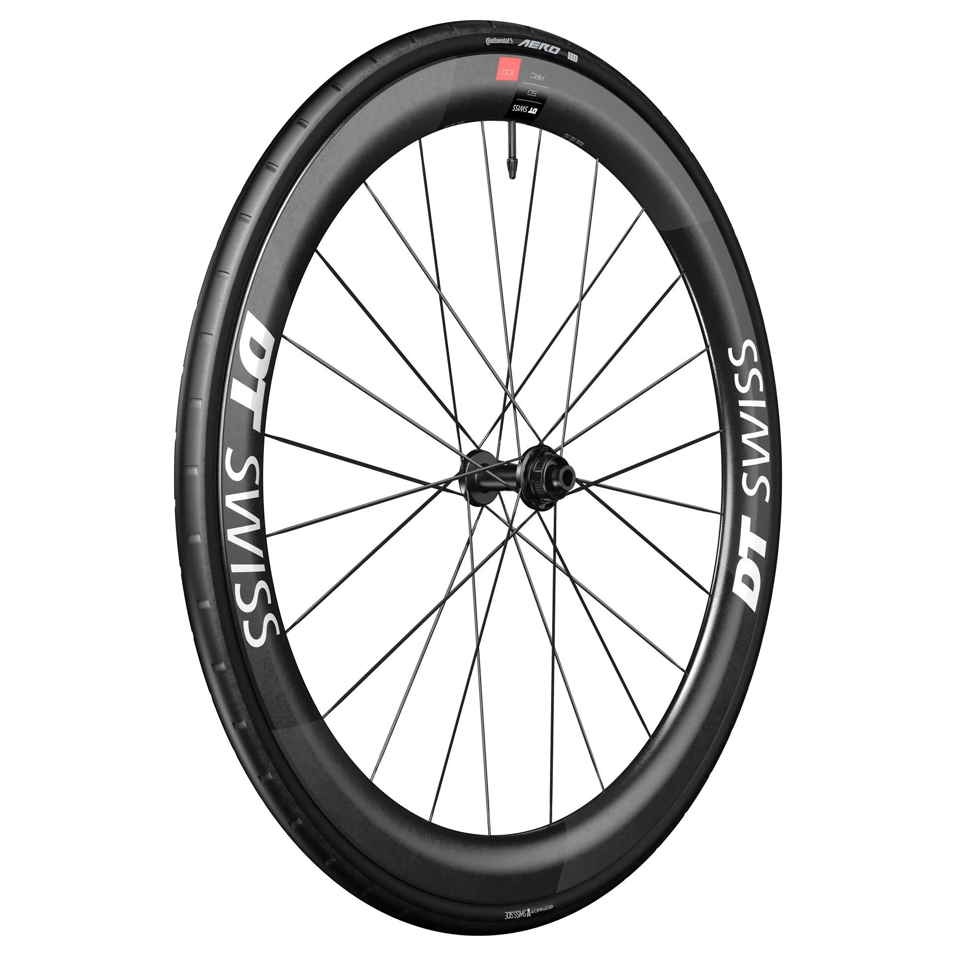 Para kół DT SWISS ARC 1100 DICUT WTS SPO 50 DISC przystosowanych do jazdy bezdętkowej (centralna blokada) - Image 3