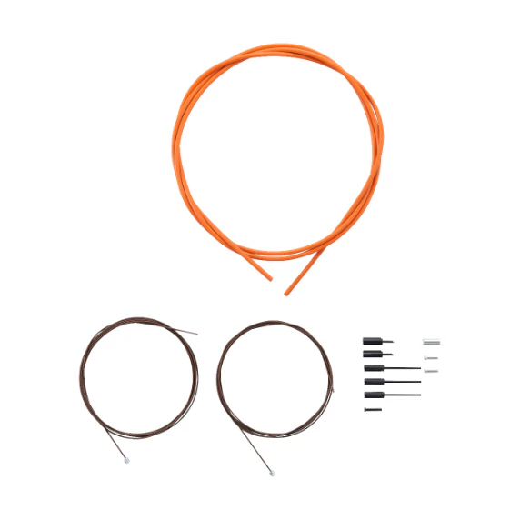 Zestaw linek i węży przerzutki SHIMANO DURA-ACE 9000 Polymer Orange - Image 2