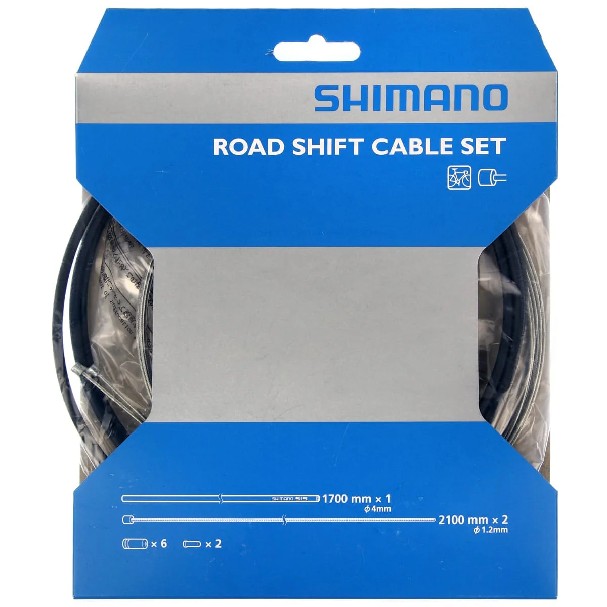 Zestaw linki i obudowy przerzutki stalowej SHIMANO - Image 2