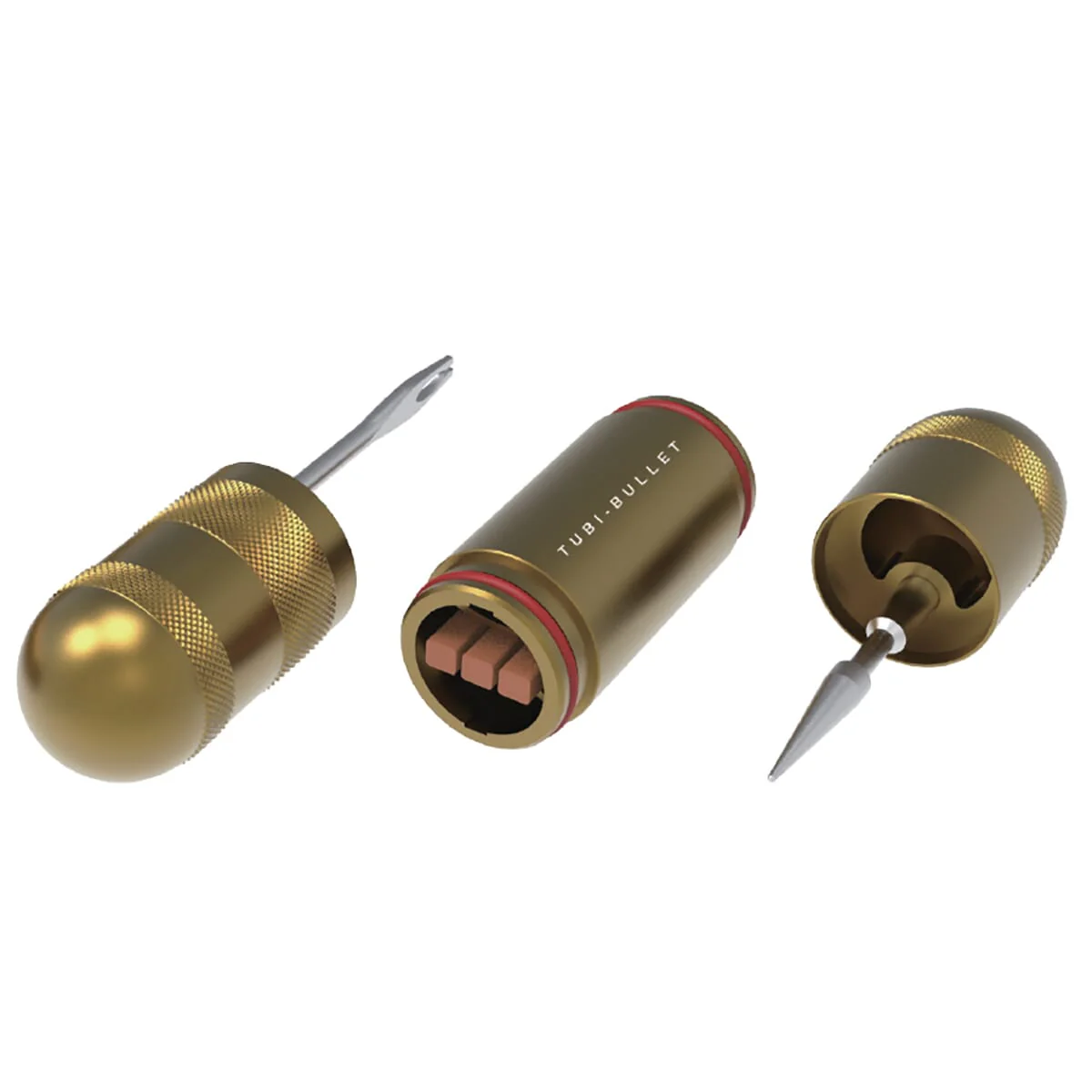 Zestaw naprawczy do opon bezdętkowych TOPEAK TUBI-BULLET + 3 knoty - Image 2