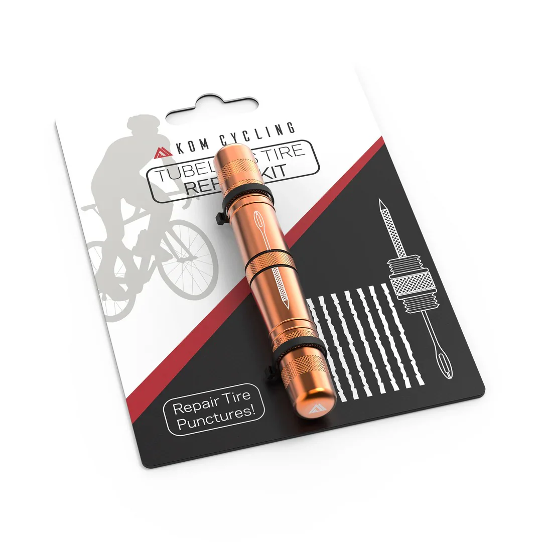 Zestaw naprawczy KOM CYCLING Tubeless Orange