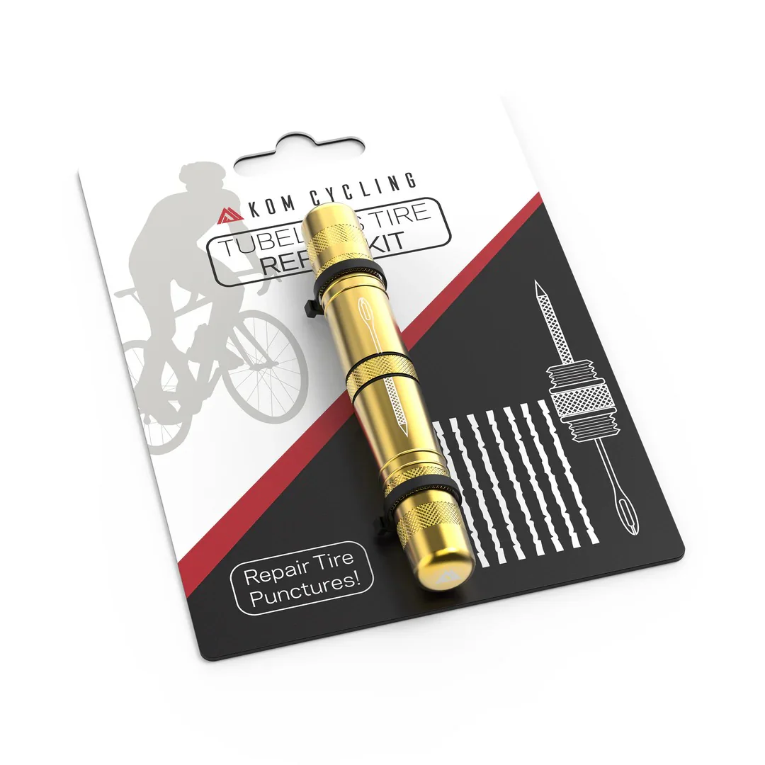 Zestaw naprawczy KOM CYCLING Tubeless Żółty