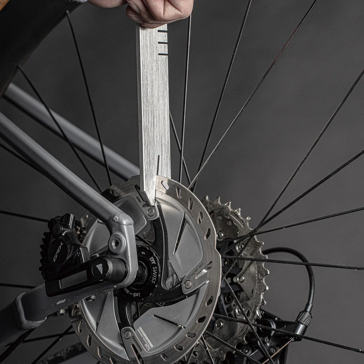 Zestaw narzędzi 3 w 1 do tarcz/tłoków TOPEAK ROTOR TRUING TOOL - Image 2