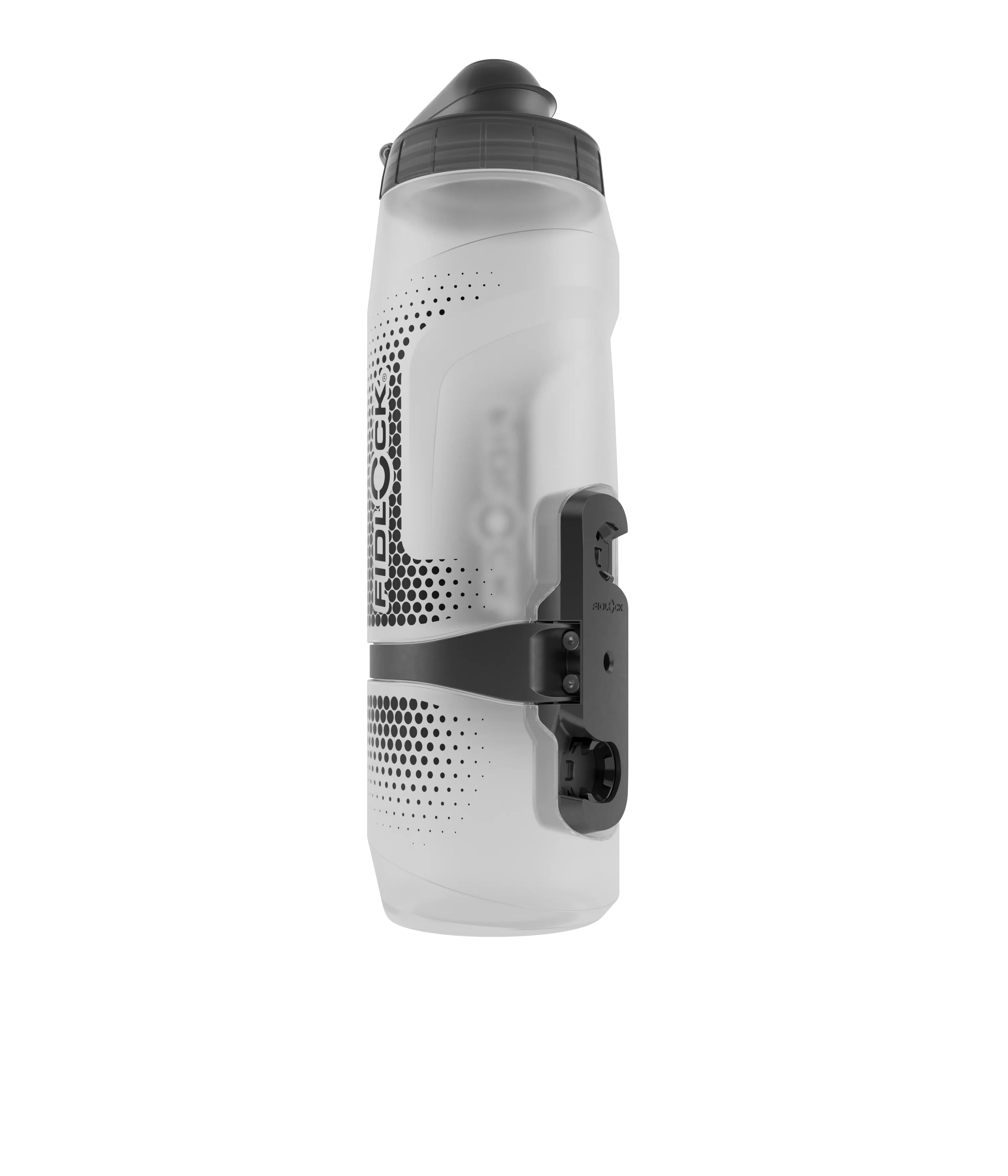 Zestaw bidon i koszyk na bidon FIDLOCK TWIST BIKE BASE 800 ml Przezroczysty - Image 4