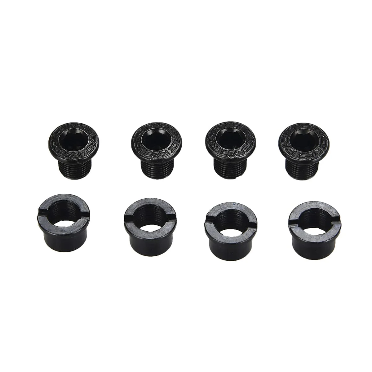 Zestaw śrub i nakrętek RACE FACE do tacy stalowej M8x8,5 mm (x4)