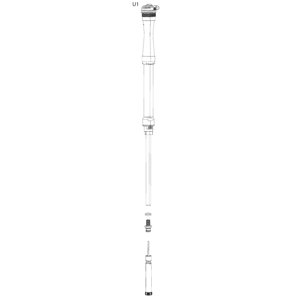 ROCKSHOX RACE DAY2 3P 32mm Cartridge Upgrade Kit dla widelców SID / SID SL 100-110mm B1+ / REBA 100mm A7 - Image 2