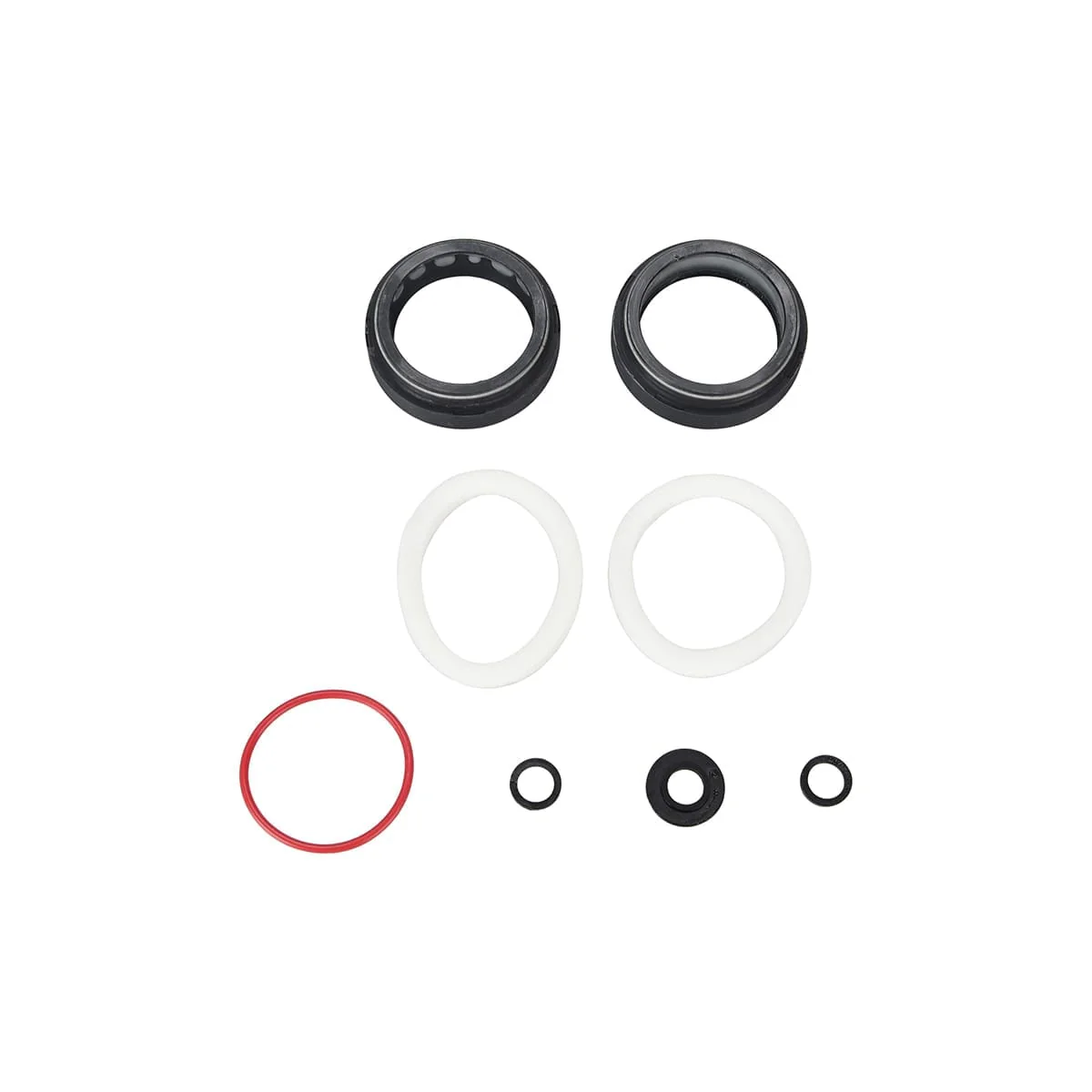 Zestaw uszczelek zgarniających o bardzo niskim współczynniku tarcia ROCKSHOX Black Flangeless 35 mm #00.4318.045.004