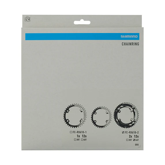 Zewnętrzna tarcza łańcuchowa SHIMANO GRX RX610 12V 110 mm - Image 2