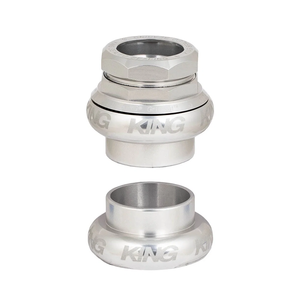 Zewnętrzny zestaw słuchawkowy CHRIS KING GRIPNUT 1" EC30 Sotto Voce Silver