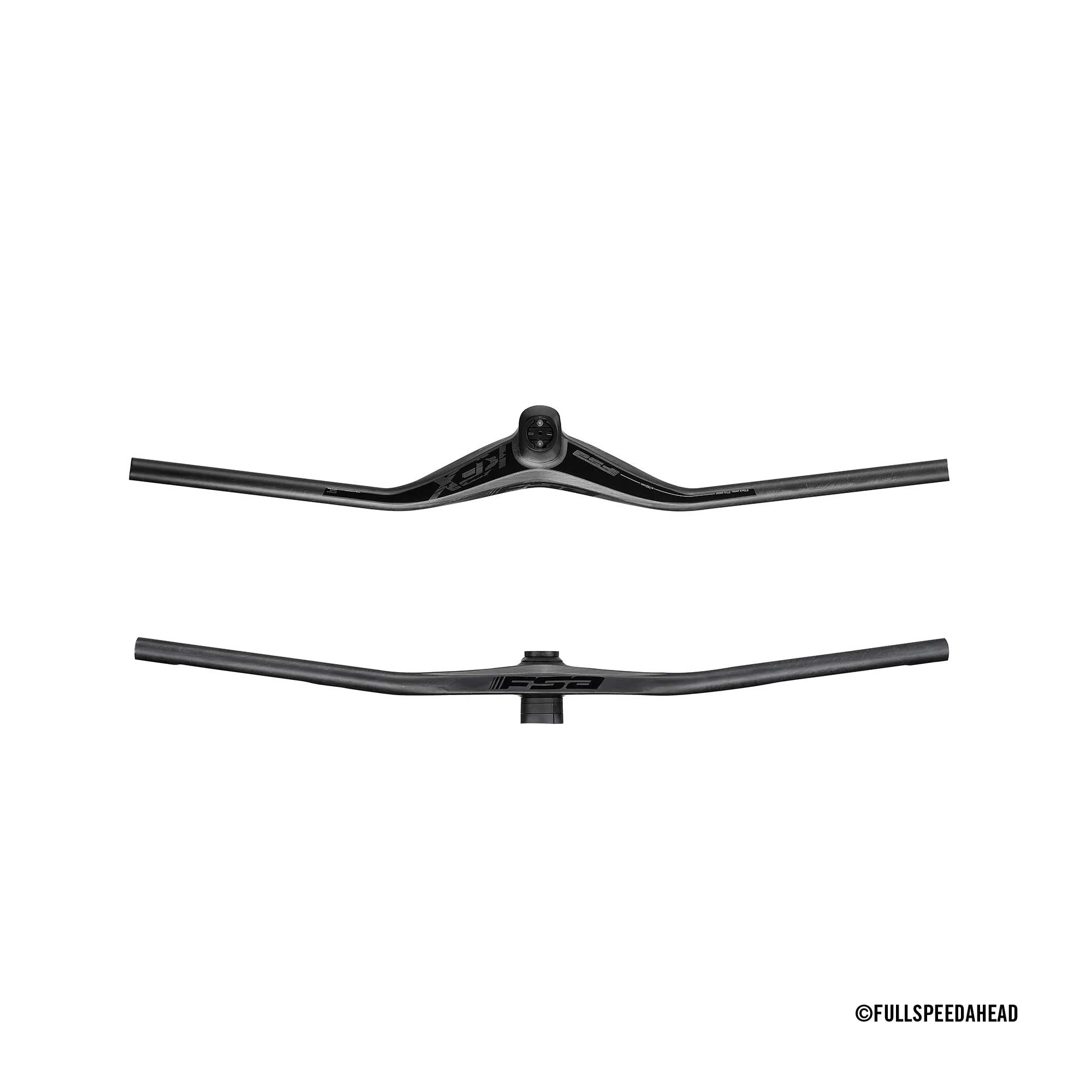 Kierownica FSA KFX SIC Carbon Flat 65mm x 780mm Carbon - Image 2