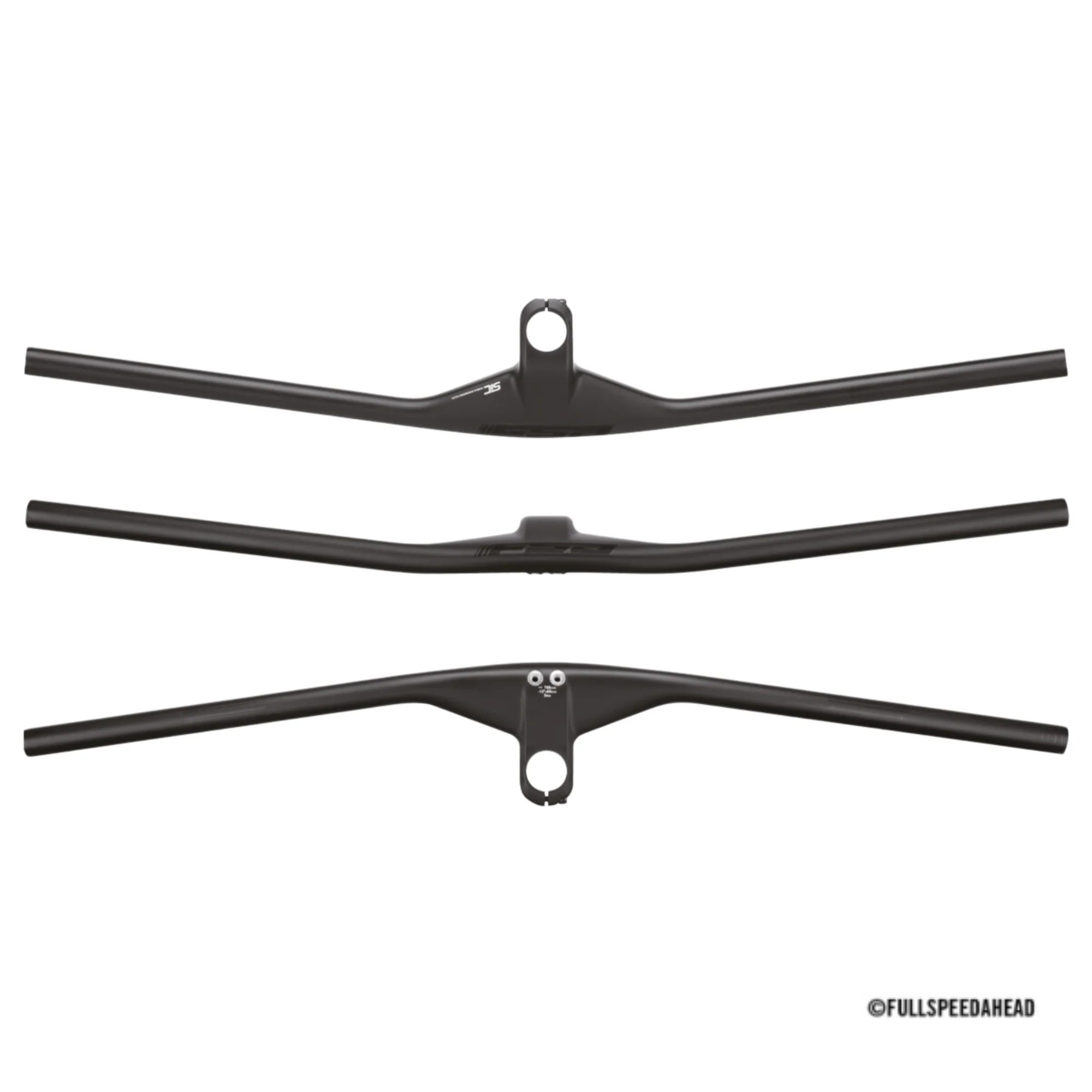 Zintegrowana kierownica FSA NS SIC Flat Carbon 60mm x 760mm Carbon
