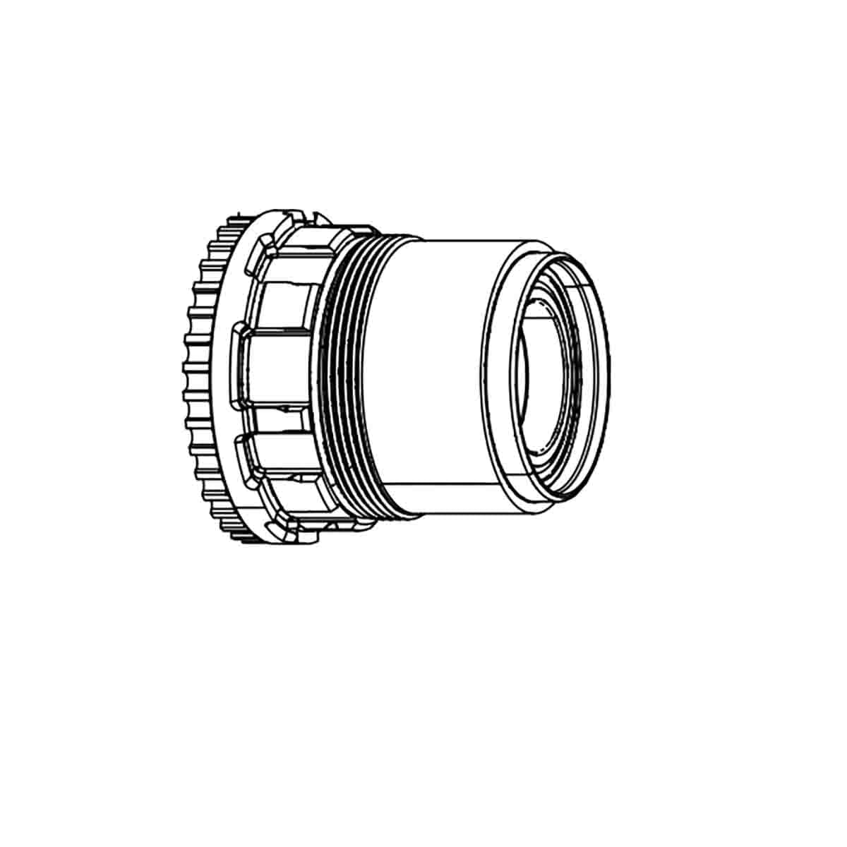 ZIPP Cognition Gen2 NSW XDR Disc Freewheel Body / Łyżwy #11.2018.051.002 - Image 2